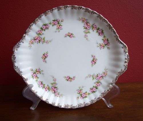 Royal Albert "Dimity Rose" Cake plate