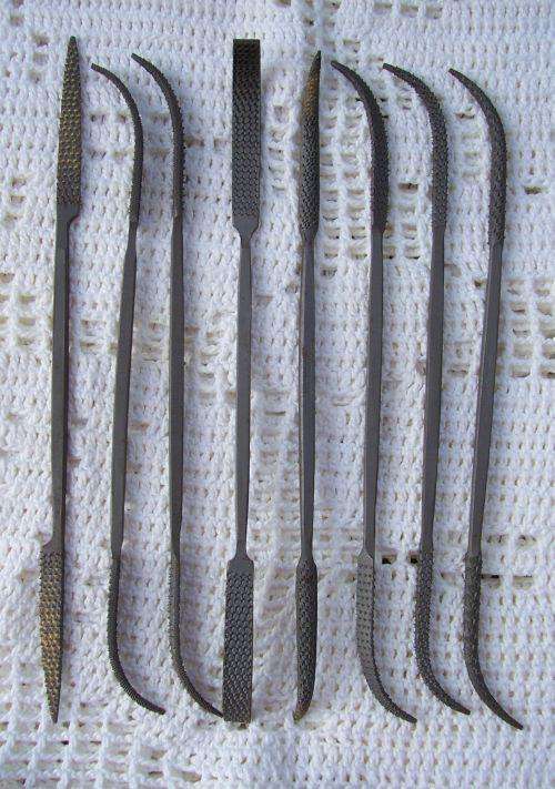 Set of 8 Rifflers