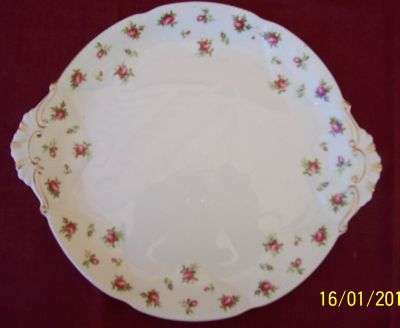 Royal Albert Rosalie Cake Plate