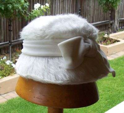 Vintage White Hat