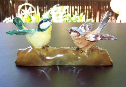 Crown Staffordshire ^ Bird Ornament ^ JT Jones