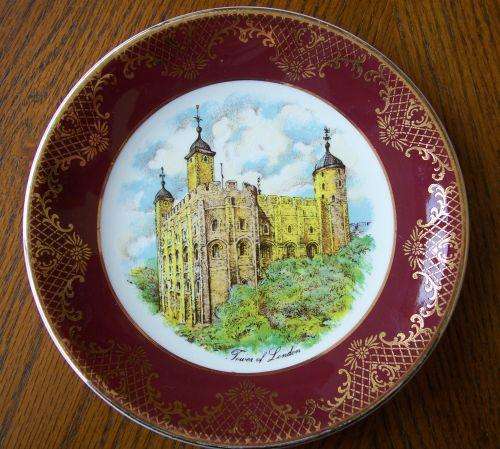 Royal Falcon ~ Tower of London ~ Plate