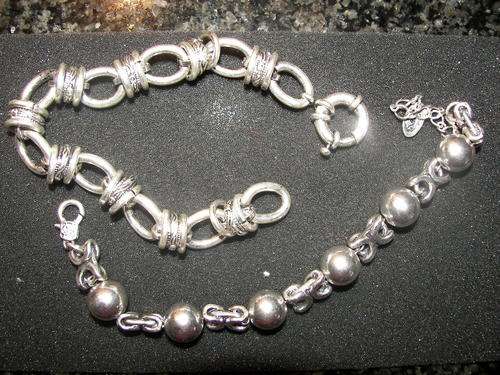 Wow x 2 Tibetan silver Bracelets (wear together)