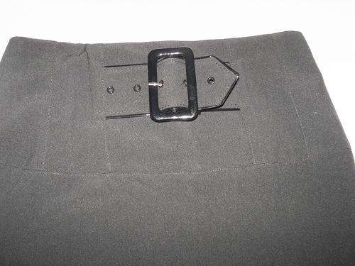 VINTAGE BLACK PENCIL FORMAL SKIRT HIGH WAIST SIZE 32/34(WOOLWORTHS)-A TIMELESS CLASSIC