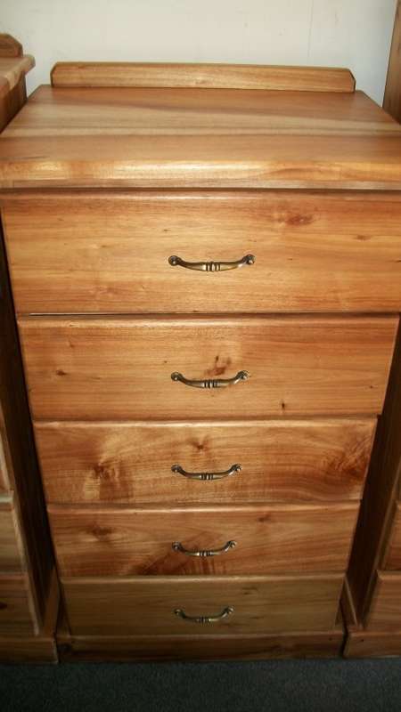 Blackwood tallboy 5 drawers