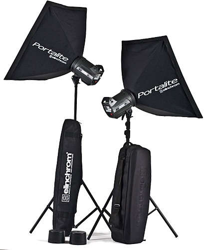 Elinchrom BXRi 250/250 Studio Lighting Kit COMPLETE SET
