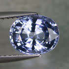 3.09ct Natural SLP Gem Lab Certified Tanzanite - Oval - Violet Blue