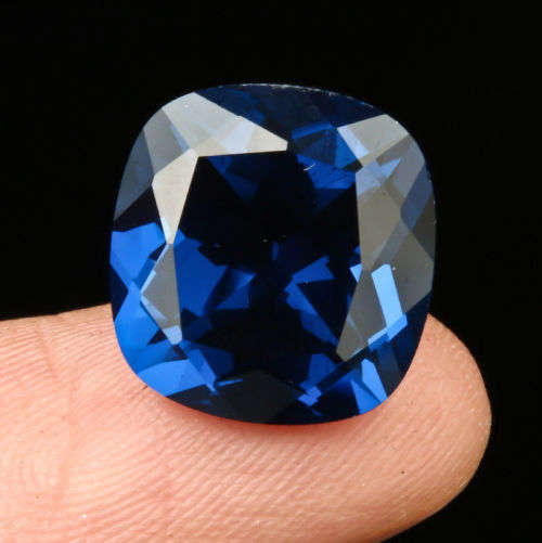 10.640 CT, STUNNING VVS, NATURAL TANZANITE, CUSHION CUT, PURPLE BLUE COLOR