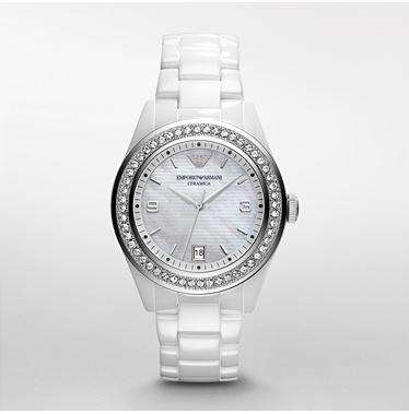 **R5599.99** STUNNING!! Ladies Emporio Armani CERAMICA AR1426. White