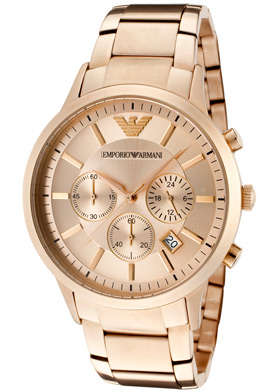 **R5799.99** NEW ARRIVAL !! Mens Emporio Armani AR2452. Rose Gold