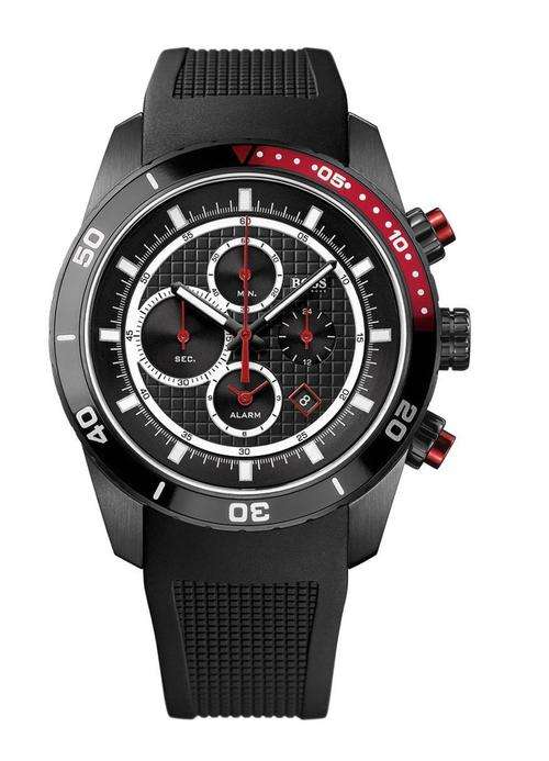 **R6299.00** NEW ARRIVAL!! Hugo Boss Mens Black Sports Chronograph - 1512661. OVERNIGHT DELIVERY