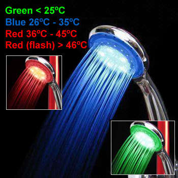 3pce Bathroom No battery NEEDED / LED Shower / Hand Shower / Faucet set
