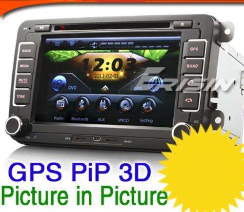 7" HD Digital Touch Screen Car DVD Player with GPS and IPOD special for Volkswagen + FREE MAPS!!!!!