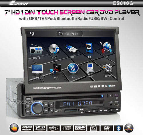 7" 1 Din Dash HD GPS DVD Car Radio IPOD TV Bluetooth Qibla Compass + FREE MAPS!!!!!