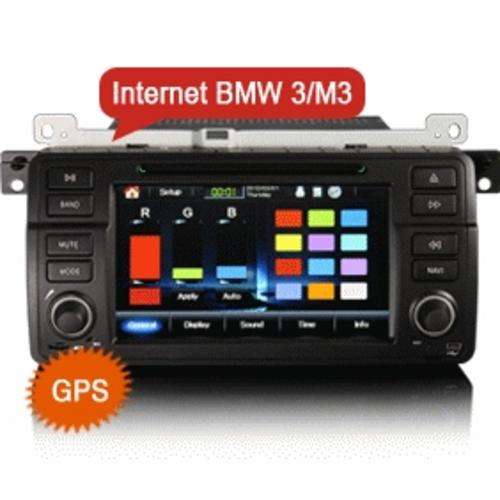 7" HD Car DVD Player GPS TV iPod PiP  Internet  for BMW 3 Series/M3 E46 + FREE MAPS!!!