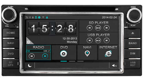 TOYOTA HILUX / FORTUNER / RUNX - DVD GPS + FREE MAPS!!!