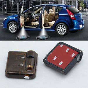 Wireless Car Door Ghost LED Welcome Projector Light For VW Toyota BMW Audi Nissan...and more