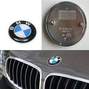BMW OEM Blue White 82mm Emblem Badge Hood Front Rear Trunk