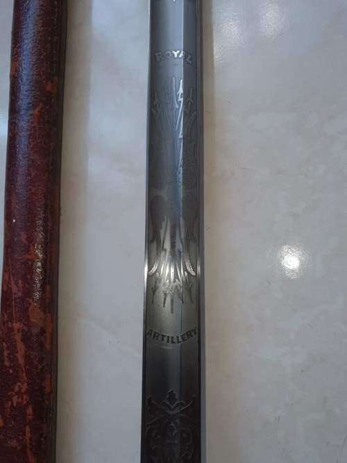 Royal Artillery Sword