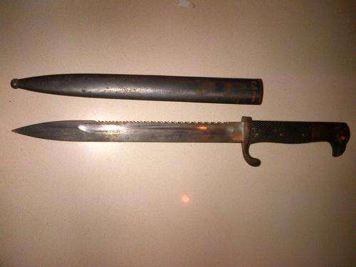 K98 Sawback Bayonet