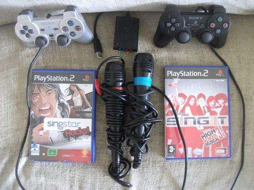Playstation 2 SingStar Kit including 2 Free games