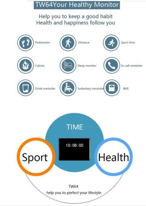 Smart Band for Android and iPhone