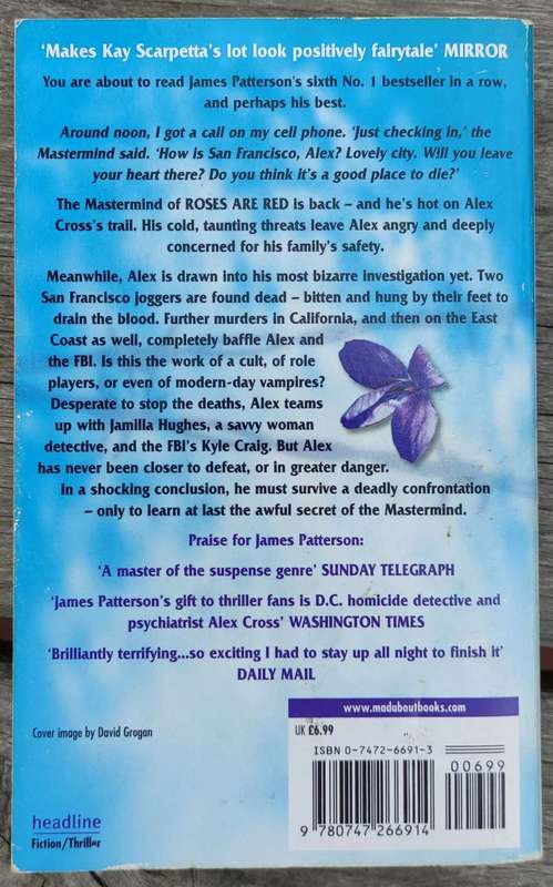Violets are blue by James Patterson