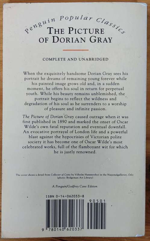 The Picture of Dorian Gray by Oscar Wilde