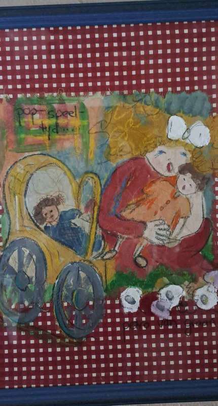Set of 2 Original SA artist  Petro van Graan paintings (signed)