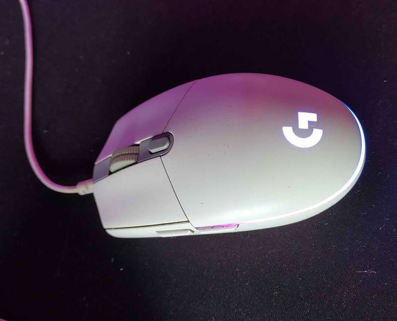Logitech G102 LIGHTSYNC Wired Gaming Mouse - White