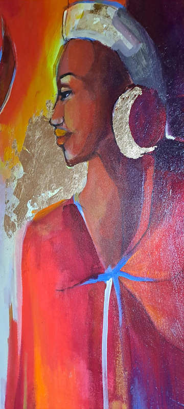 WL Eaton OIL ON CANVAS Painting