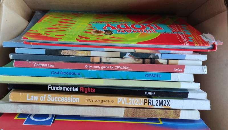 Box of Random books