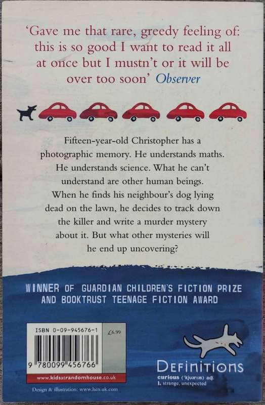 The Curious Incident of the Dog in the Night-Time by Mark Haddon