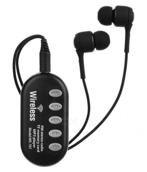 WIRELESS HEADSET PURE BASS WITH FM/TF CARD