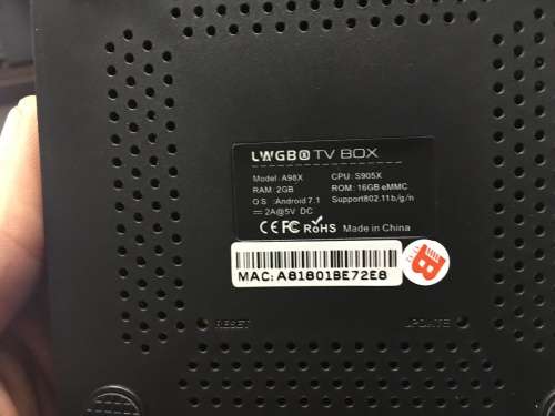 SMART TV BOX,TV BOX ANDROID,  A98 4K SMART ANDROID TV BOX WITH 2 GB RAM AND 16 GB ROM!!!!!!!