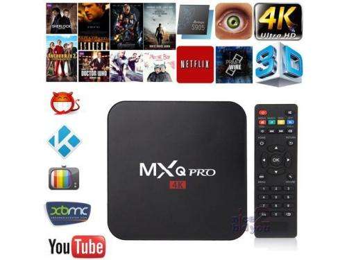 MX-Q PRO 4K Smart Android TV Box (Netflix, WIFI, KODI)
