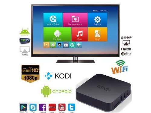 MX-Q PRO 4K Smart Android TV Box (Netflix, WIFI, KODI)