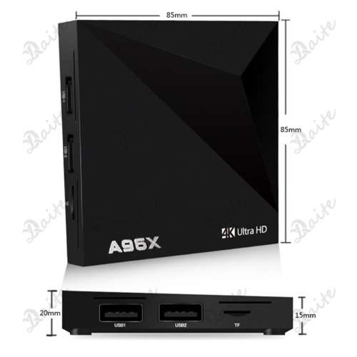 NEXBOX SMART TV BOX,TV BOX ANDROID,A96X 4K SMART ANDROID TV BOX MEDIA PLAYER (NETFLIX, WIFI, KODI)