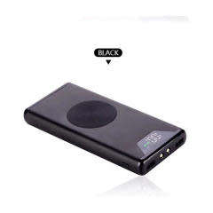 Qi Wireless Portable Charger, 10000mAh  Power Bank with LED