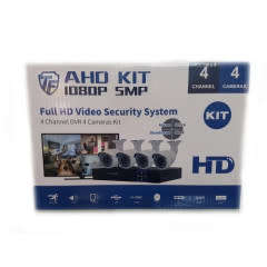 AHD 4 CHANNEL KIT 5MP 1080P