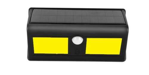 Double Panel, 48 LED Solar Sensor Light with Motion Detection