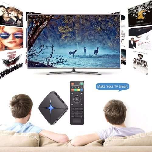 TV BOX ANDROID TV BOX T96N 4GB+32GB(WITH DSTV NOW PRE INSTALLED)