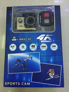 SPORT CAM 4K WITH REMOTE CONTROL