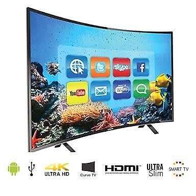 JVC 55" Curved LED Ultra HD Smart TV