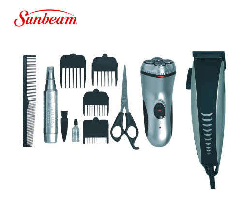 SUNBEAM DELUXE 4 IN 1 GROOMING/SHAVING KIT (SGK 4000)