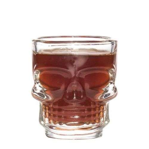 Fine Living Skull Shot Glasses - Set of 6