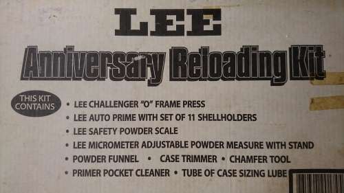 LEE Anniversary Reloading Kit