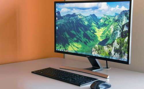 Samsung 27" Curved Monitor LS27D590CS