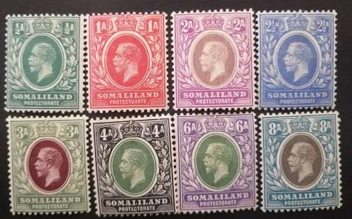 6) Somaliland Protectorate 1912-19 SCV