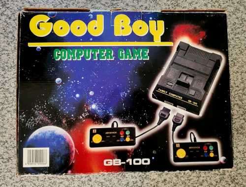 Good Boy Computer Game (GB-100) + 4 in 1 Game Cartridge (RETRO) [8-bit]